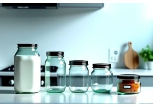 Glass Food Storage Containers with Airtight Lids by Glass...