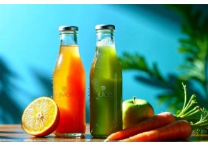 UV Protective Amber Glass Bottles for Organic Juice Lines