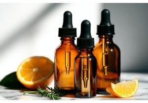 Glass Dropper Bottles with Precision Tips for Juice Extracts