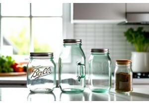 Large Glass Containers for Meal Prep and Long Term Food P...