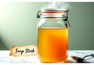 Glass Soup Stock Storage Jars with Freeze Thaw Safety
