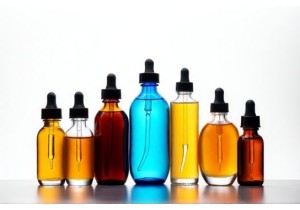 High End Glass Juice Bottles with Tamper Evident Seals